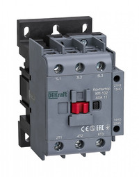 Контактор 40А 220В/230В АС3 АС4 1НО+1НЗ КМ-102 (Dekraft) 22006DEK