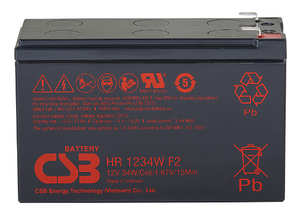 Аккумулятор HR 12В 34W (CSB) CSB HR1234W