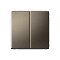 ARTGALLERY 2-клавишный переключатель, сх.6/2, 10АХ, механизм, мокко (Systeme Electric) GAL000665