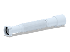 Труба гофрированная АНИ 1 1/4'X40/50 удлиненная (АНИ пласт) K216
