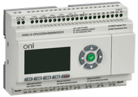 ПЛК HVAC S ЦПУ 6DI 6DO 1AI 5PT 4AO LED дисплей RS485 24В DC Расширяемая версия (ONI) HVAC-S-CPU22DRA48NNN00024