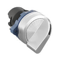 Головка переключателя на 2 положения с фиксацией стандартная ручка, черный, алюминий (DKC) M22S-L2A