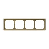 ARTGALLERY рамка 4-постовая, золото (Systeme Electric) GAL001604