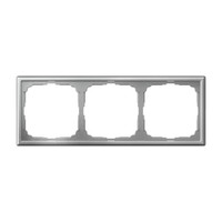 ARTGALLERY рамка 3-постовая, универсальная, алюминий (Systeme Electric) GAL000303
