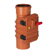 Клапан обратный 110 мм для наружной канализации (Ostendorf) 908002