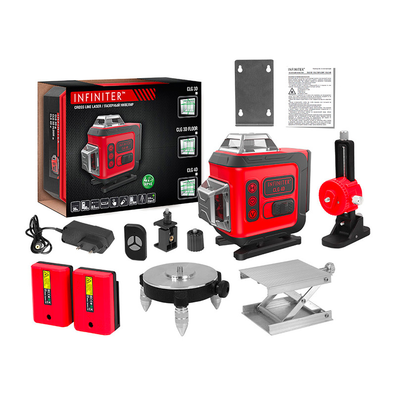 Нивелир лазерный INFINITER CLG 4D new (Condtrol) 1-2-318