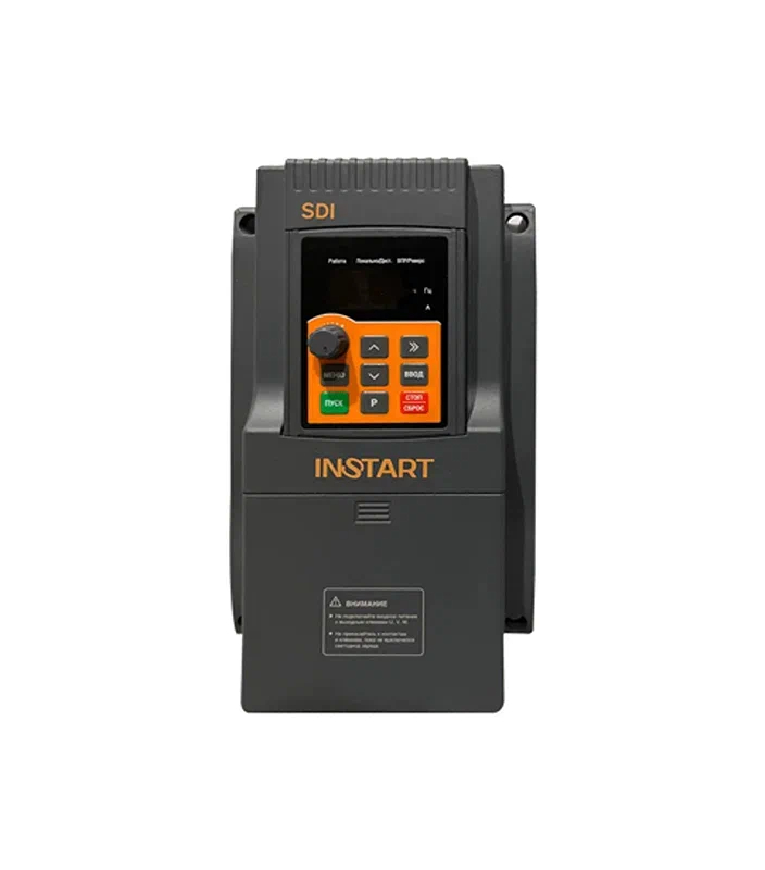Преобразователь частоты SDI-G1.5-2B 1.5кВт, 7.5А, 1Ф, 220В±15%, 50Гц/60Гц, IP20, с панелью управления (Instart)