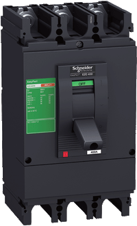Выключатель автоматический трехполюсный  EZC400 36КА/415В 400А 3Т (Schneider Electric) EZC400N3400N