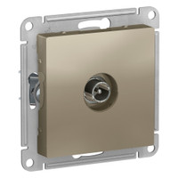 Розетка ATLASDESIGN TV оконечная 1DB механизм шампань (Systeme Electric) ATN000591