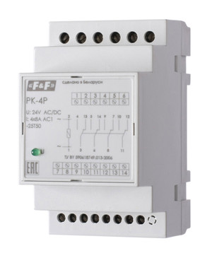 Реле электромагнитное PK-4P 220 (Евроавтоматика F&F) EA06.001.026