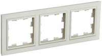 BRITE Рамка 3 поста РУ-3-БрКр бежевый (IEK) BR-M32-K10