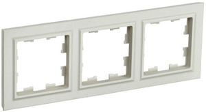 BRITE Рамка 3 поста РУ-3-БрКр бежевый (IEK) BR-M32-K10