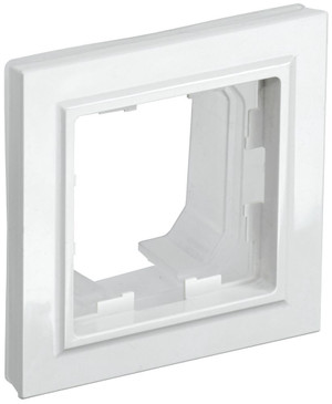 BRITE Рамка 1 пост IP44 РУ-1-БрБ-44 белый (IEK) BR-M12-44-K01