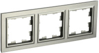 BRITE Рамка 3 поста РУ-3-БрШ шампань (IEK) BR-M32-K37