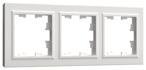 BRITE Рамка 3 поста РУ-3-БрБ белый (IEK) BR-M32-K01