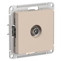 ATLASDESIGN TV АНТЕННА коннектор, механизм, ПЕСОЧНЫЙ (Systeme Electric) ATN001293