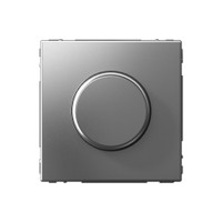 ARTGALLERY светорегулятор (диммер) повор-нажим, LED, RC, 400Вт, механизм, сталь (Systeme Electric) GAL000923