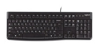 Клавиатура черная K120, USB, черная (Logitech) 920-002583