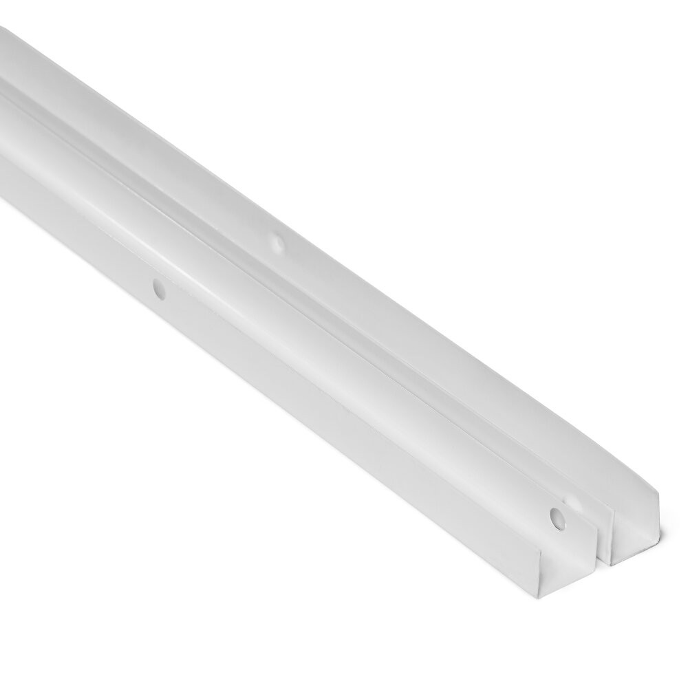 Кабель-канал 40x25 двойной замок, белый (40 м/уп) (состав ОКЛ) (ПожТехКабель) 507-001