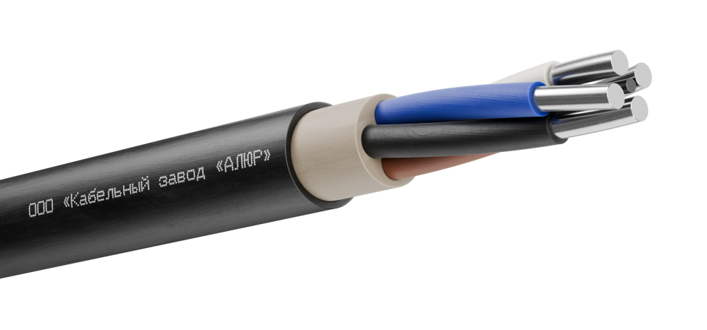 Кабель АВВГнг(А)-LS 4х35,0 ок(N)-0,66 (АЛЮР)