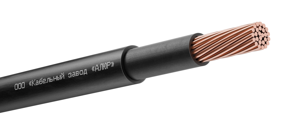Кабель силовой ВВГнг(А)-LS 1х70-1 черный многопроволочный (АЛЮР)