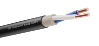 Кабель силовой ВВГнг(А)-LSLTx 2х2.5 (N)-0.660 однопроволочный (бухта) (АЛЮР)