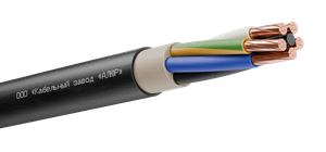 Кабель силовой ВВГнг(А)-LS 5х50 (N,PE)-0.660 многопроволочный (АЛЮР)