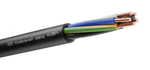 Кабель силовой ВВГнг(А)-LS 5х4 (N, PE)-0.660 однопроволочный (АЛЮР)