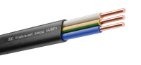 Кабель силовой ВВГПнг(А)-LS 3х6 (N.PE)-0.66 однопроволочный бухта (АЛЮР)
