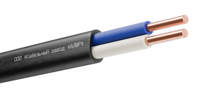 Кабель силовой ВВГ-Пнг(А)-LS 2х2.5 (N)-0.660 плоский однопроволочный (АЛЮР)