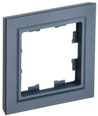 BRITE Рамка 1 пост РУ-1-БрМ маренго (IEK) BR-M12-K35