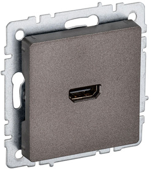 BRITE Розетка HDMI РHDMI-0-БрТБ темная бронза (IEK) BR-H10-K45