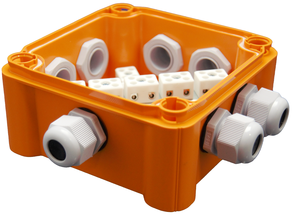 Коробка монтажная огнестойкая КМ-О-1212(П)(18к)-IP66(П6-12) (Гефест) УТ000031492
