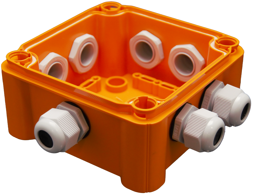 Коробка монтажная огнестойкая КМ-О-1212(П)(18к)-IP66(П6-12) (Гефест) УТ000031492