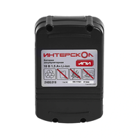 АПИ-1,5/18 аккум. блок 1,5А/ч, 18В, Li-ion (Интерскол) 2400.019