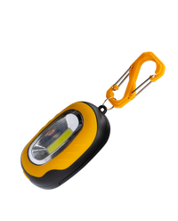 Фонарь брелок походный кемпинг 1Вт COBLED/3xAAA/ABS-пласт/магнит на корпусе/карабин, КОСМОС (Космос) KOC202B