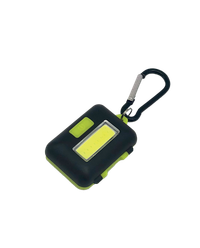 Фонарь брелок походный кемпинг 2Вт COBLED/3xAAA/корпус ABS-пластик/карабин, (Космос) KOC204B