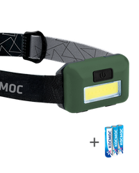 Фонарь налобный 3ВтCOBLED/3xAAA (R03) в комплекте/корпус ABS-пластик (Космос) KOC520B