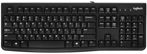 Комплект клавиатура + мышь MK120 Desktop, черный (Logitech) 920-002589
