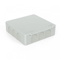 Коробка распределительная 60-0302 для прямого монтажа двухкомпонентная безгалогенная (HF) 100х100х30 (Промрукав)