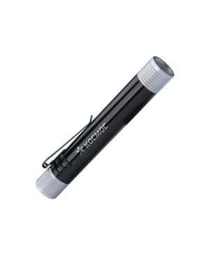 Фонарь ручной 0,5Вт LED/1xAAА/корпус алюминий/зажим для крепления, (Космос) KOS107B