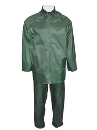 Костюм мужской влагозащитный арт. JS-01 цв. зелёный р.2XL 56-58 170-188 (Эталон-Спецодежда) 142441