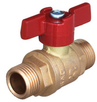 Кран шаровой 11Б27П1 Ду15 А32/1 НН бабочка PN40 (БАЗ) БАЗ.А32.1.15.PN40