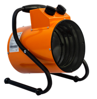 Пушка тепловая электрическая на 3кВт, круглая, E3-11 (KALASHNIKOV) KVF-E3-11