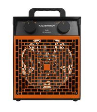 Пушка тепловая электрическая на 4.5 кВт, E5-12 (KALASHNIKOV) KVF-E5-12