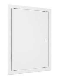 Люк-дверца ревизионная с ручкой, из ABS пластика 318х418 и с фланцем 296х396 (EVECS) Л3040Р
