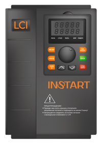 Преобразователь частоты LCI-G11/P15-4B 11кВт/15кВт, 24А/30А, 3Ф, 380В±15%, 50Гц/60Гц, IP20, с панелью управления (Instart)