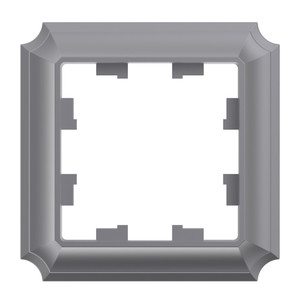 ATLASDESIGN ANTIQUE 1-постовая рамка, СТАЛЬ (Systeme Electric) ATN100901