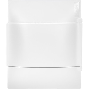 Practibox S Пластиковый щиток Навесной (ЩРн-П) 1X4 Белая дверь (Legrand/Daccord) 134604