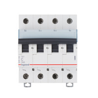 Выключатель автоматический четырехполюсный 6А C TX3 6kA/10kA (Legrand/Daccord) 403955